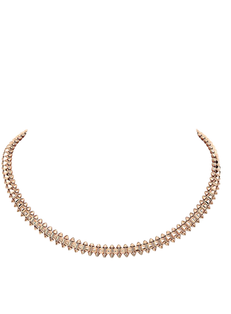 clash de cartier supple medium 18ct rose-gold necklace | CARTIER