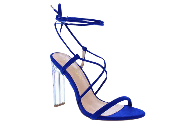 royal blue heels