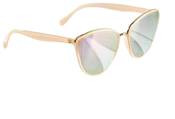 Layla Mirrored Cat Eye Sunglasses | francesca's