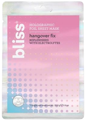 Bliss Hangover Fix Holographic Foil Face Mask Sheet - 0.8oz : Target