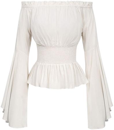 White renaissance blouse