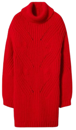 Knitted turtleneck dress - Women | Mango USA