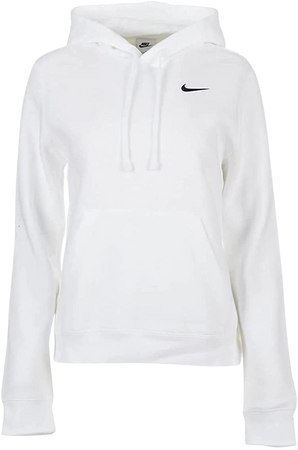 Amazon.com: קפוצ'ון פליז לנשים של Nike, לבן : ביגוד, נעליים ותכשיטים