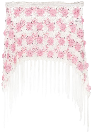 Frankies Bikinis Hendrix Crochet Mini Skirt - Farfetch