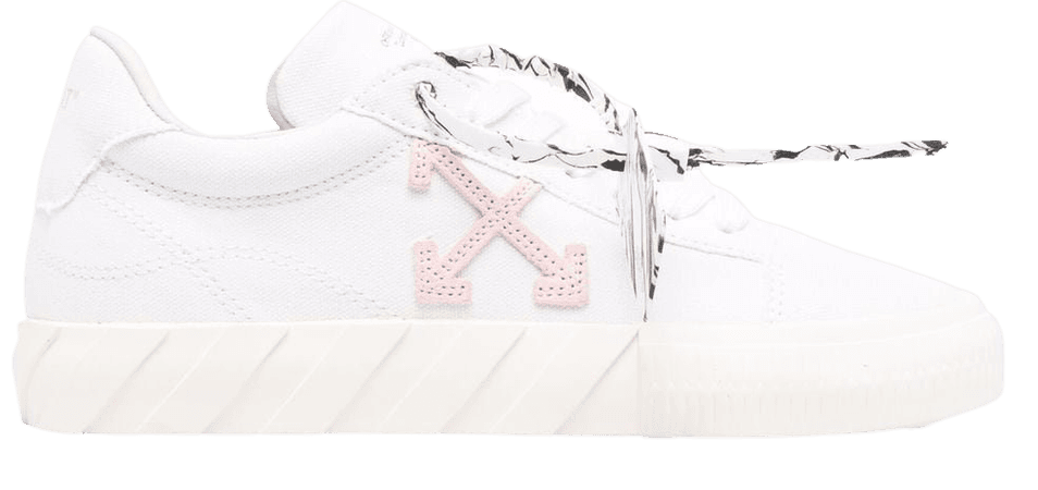 Shop Off-White low vulcanized eco sneakers with Express Delivery - FARFETCH