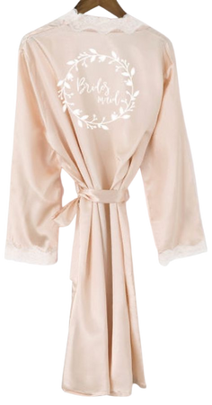 bridesmaid robe