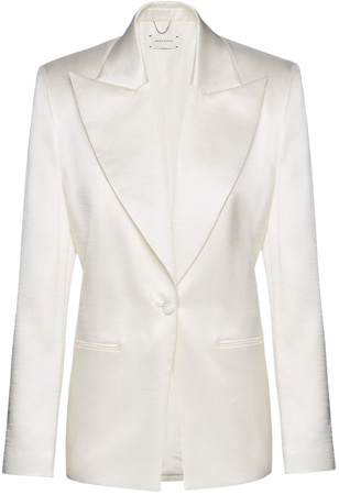 Satin Blazer Jacket By Magda Butrym | Moda Operandi