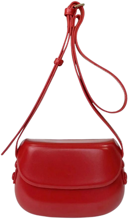 Women's Daily Solid Color Flap Puffer Saddle Crossbody Bag In RED | ZAFUL 2024