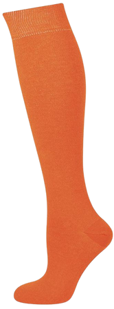Orange Knee High Long Socks