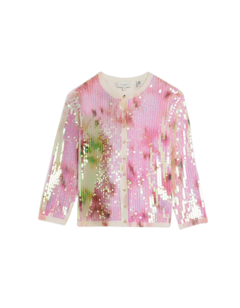 Printed Sequin Cardigan – Ted Baker, United States
