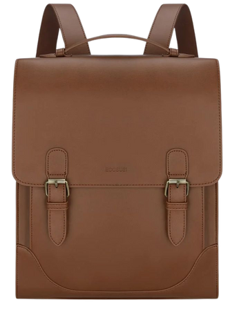 Verbena Vintage Laptop Backpack - Brown