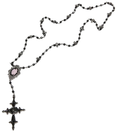 Fool's Paradise Rosary Necklace – Dolls Kill