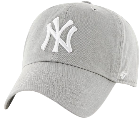 47 Brand Relaxed Fit Cap - MLB New York Yankees grey | Wish