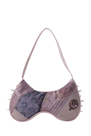 Zemeta Pink Curtain Spike Bag | Urban Outfitters