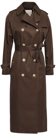 Dark Brown trench coat
