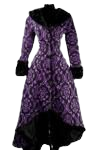 Dracula Clothing Purple Evil Princess Long Coat – Angel Clothing