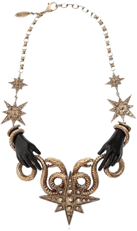 witch hands necklace