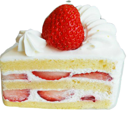 Download Yebbi-gongju Japanese Strawberry Shortcake, Strawberry - Cute Strawberry Shortcake Food PNG Image with No Background - PNGkey.com