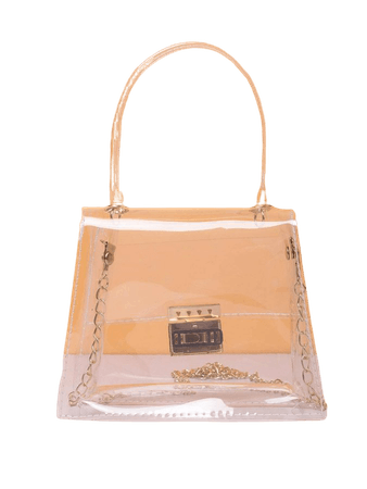 Clear Design Flap Chain Bag | SHEIN USA