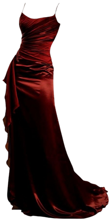 red gothic vibe 90s dress gown