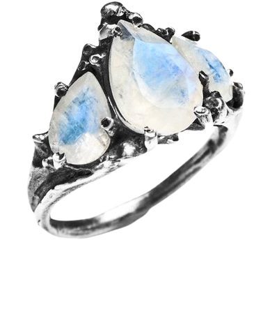 Achlys Mini. Sterling Silver & Onyx Ring. – Blood Milk Jewels