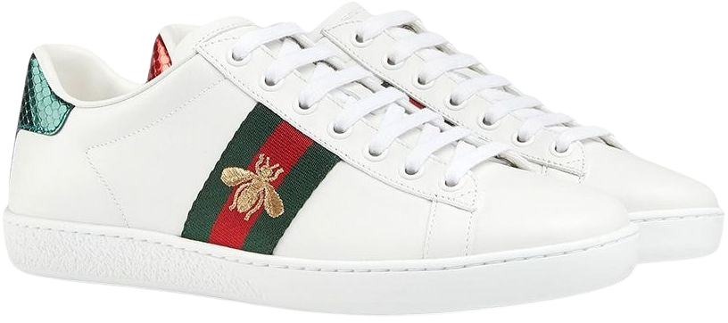 Gucci Embroidered Ace Sneakers - Farfetch