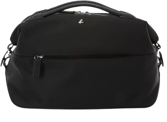 black nylon shoulder bag | agnès b.