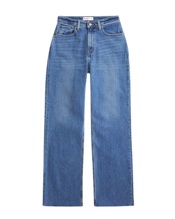 Women's Curve Love High Rise 90s Relaxed Jean | Women's New Arrivals | Abercrombie.com