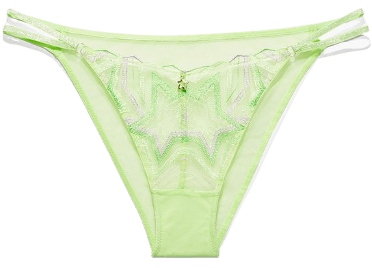 Shining Star Lace String Bikini in Green & Multi | SAVAGE X FENTY