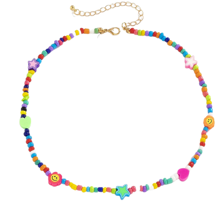 Y2K Candy Beaded Necklace - Boogzel Apparel