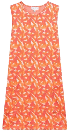 orange jacquard Sud dress | agnès b.