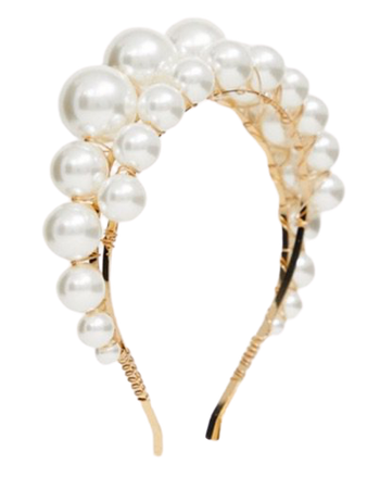 ASOS DESIGN Pearl Headband