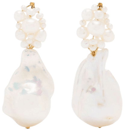 Completedworks TRA-LA-LA pearl earrings - FARFETCH