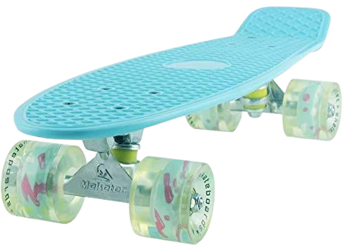 Amazon.com : Skateboard Light Blue Complete Youth 22 inch Mini Cruiser Skateboards for Kids Boys Girls Beginners Child Toddler Teenagers Dog Age 5 to 8 (Light Blue) : Sports & Outdoors