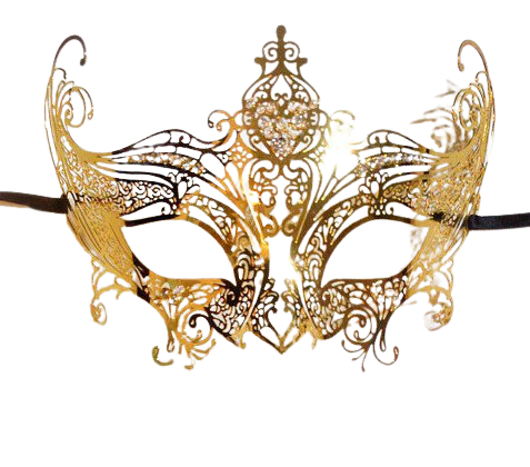 Golden Angels Gold Plate Mask - Mask Shop Australia