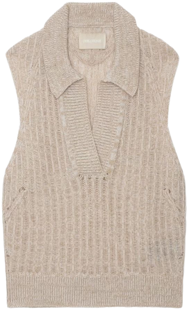 Lunny Jumper sweater beige women | Zadig&Voltaire