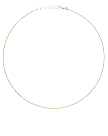 Rosa de la Cruz 18kt Gold Choker Necklace