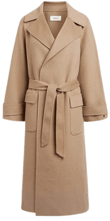 Buy Camel Handsewn Wool Blend Coat from the Next UK online shop