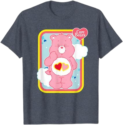 Amazon.com: Care Bears Love-a-Lot Bear T-Shirt : Clothing, Shoes & Jewelry