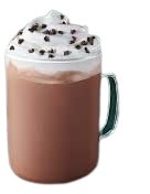 Starbucks hot cocoa hot chocolate brown peppermint hot chocolate