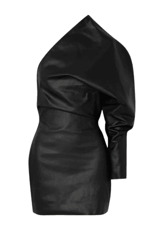 Rick Owens Mini Black Dress