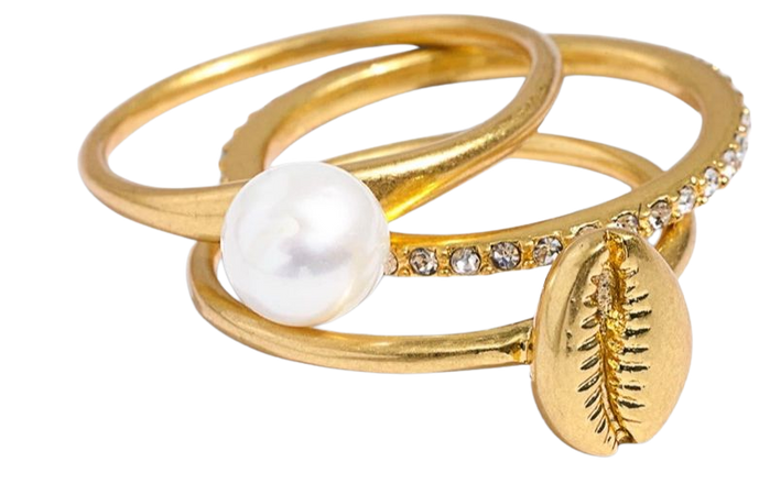 Madewell Cowrie Shell Ring