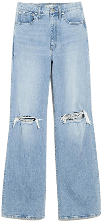 Superwide-Leg Jeans in Blaisdell Wash