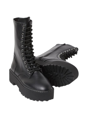 Platform Boots - Black - Ladies | H&M US