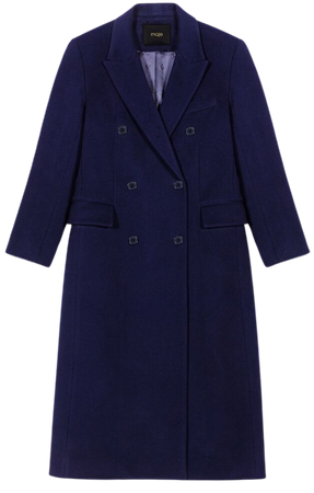 224GIORGINA Long coat - Coats - Maje.com