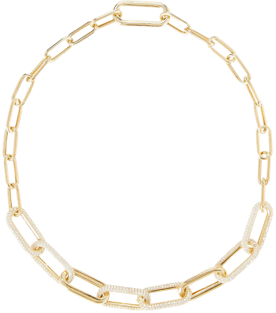 Nickho Rey Pavé Chain-Link Necklace | INTERMIX®