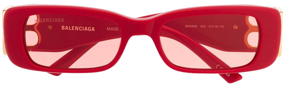 Balenciaga Eyewear Dynasty rectangular-frame Sunglasses - Farfetch