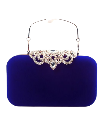 Women's Evening Bag Wedding Bags Handbags Evening Bag Velvet Rhinestone Party Wedding Event / Party Blue Black Purple Wine / Fall & Winter 6165432 2022 – $25.99