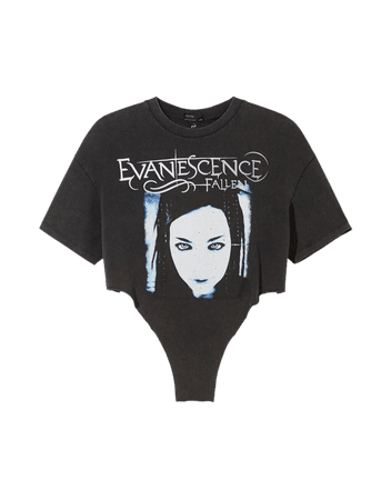 Short sleeve Evanescence T-shirt - Tees and tops - Woman | Bershka