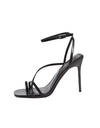 Topshop heeled sandals in black | ASOS